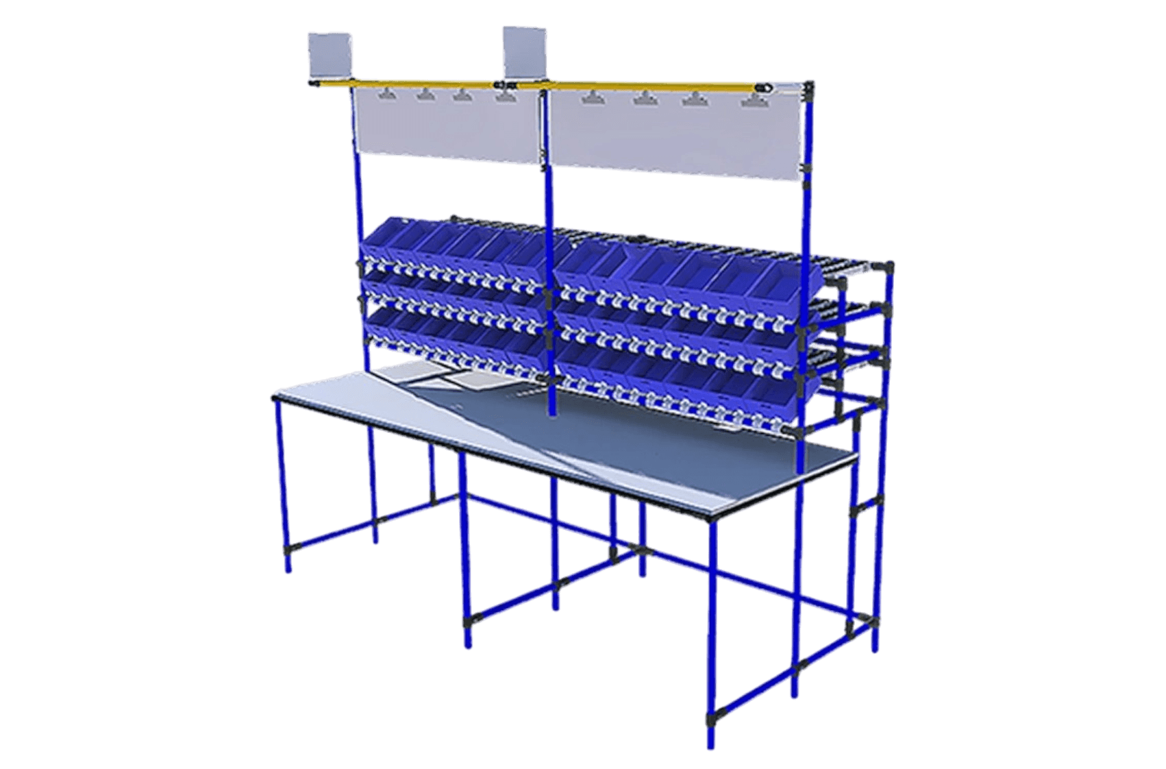 Puesto de trabajo ergonomico